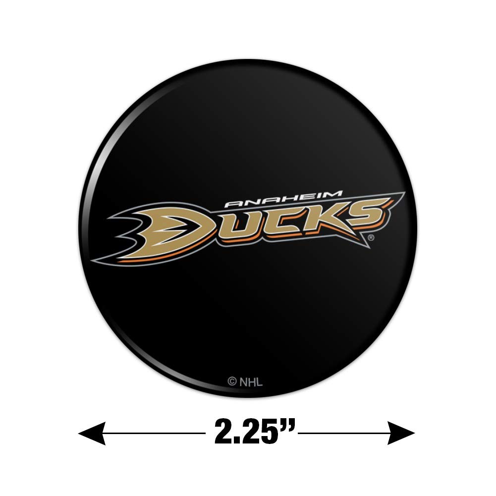 Anaheim Ducks NHL Logo Refrigerator Magnet - Strong Magnetic Locker & Kitchen Decor for Hockey Fans - Perfect for Fridge, Office, Locker Room & Home Decor
