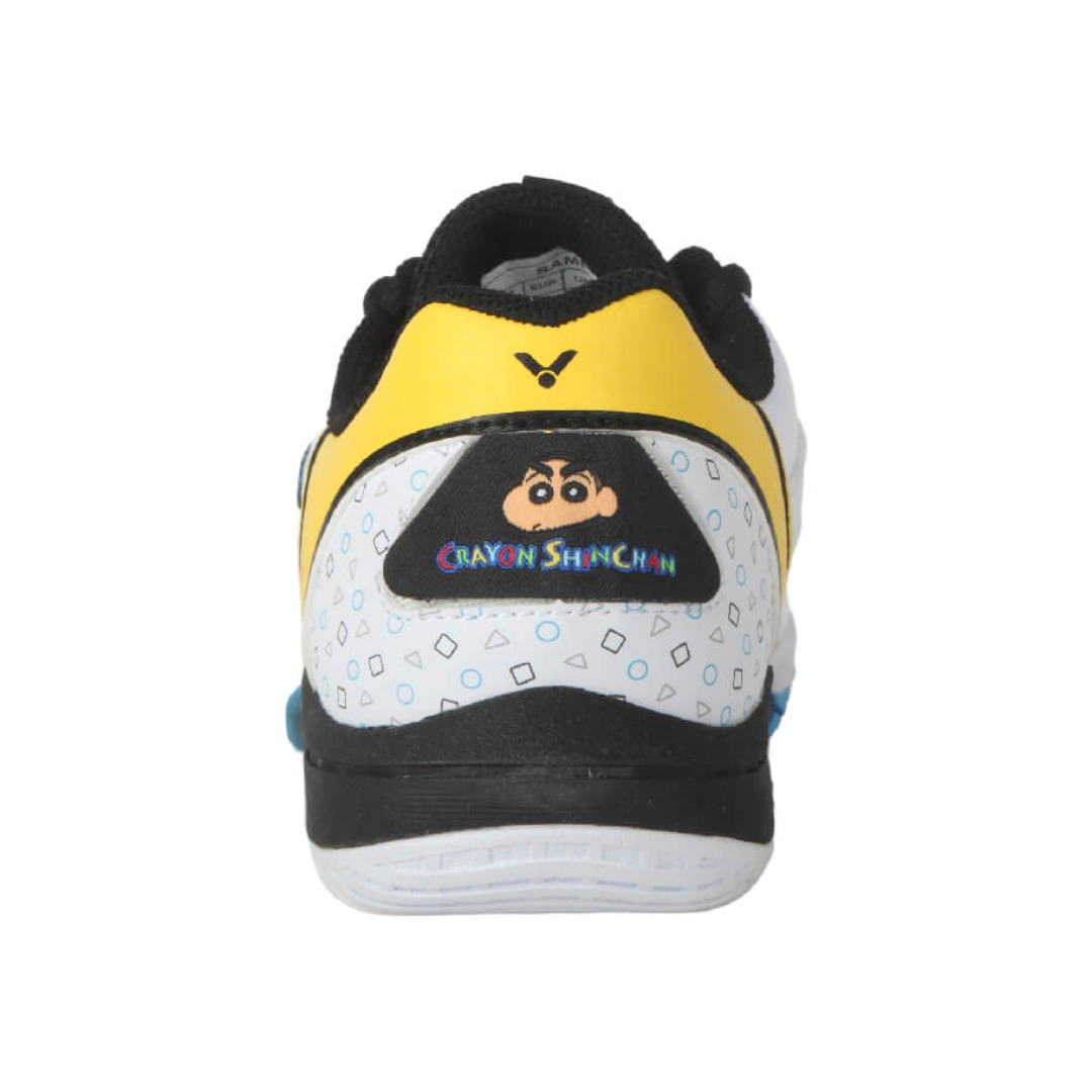 Victor A39JRCS Crayon Shinchan Kids' Sneakers - Lightweight & Comfortable Junior Court Shoes for Boys & Girls - Perfect for School, Playground & Daily Activities