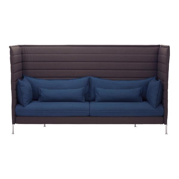 Alcove Highback Sofa - 3 Seater Modern Living Room Couch for Comfortable Lounging & Relaxation