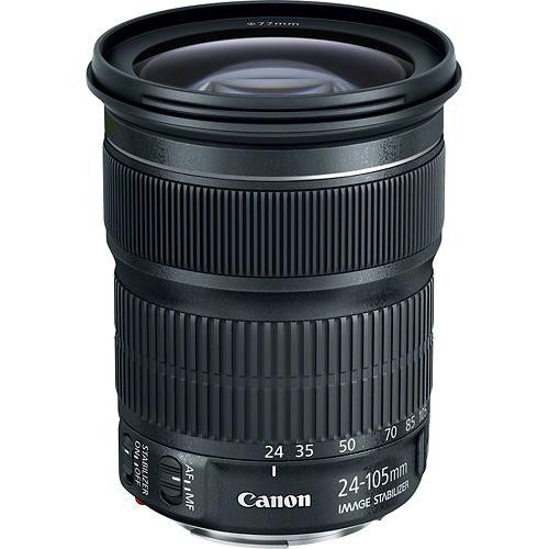 Canon EF 24-105mm f/3.5-5.6 IS STM Lens for DSLR Cameras - Professional Zoom Lens for Portraits, Travel & Everyday Photography