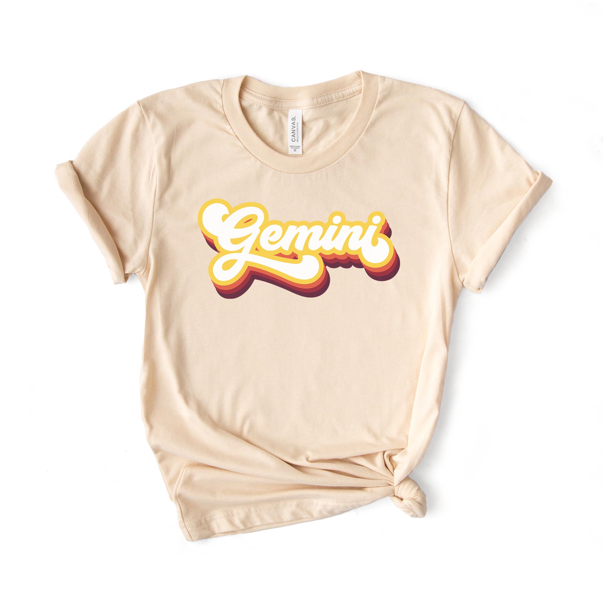 Gemini Zodiac T-Shirt for Men & Women - Soft Unisex Astrology Tee - Perfect Gemini Birthday Gift & Horoscope Sign Apparel - Great for Casual Wear, Parties, and Zodiac Enthusiasts