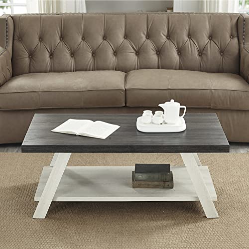 Weathered Charcoal and Beige