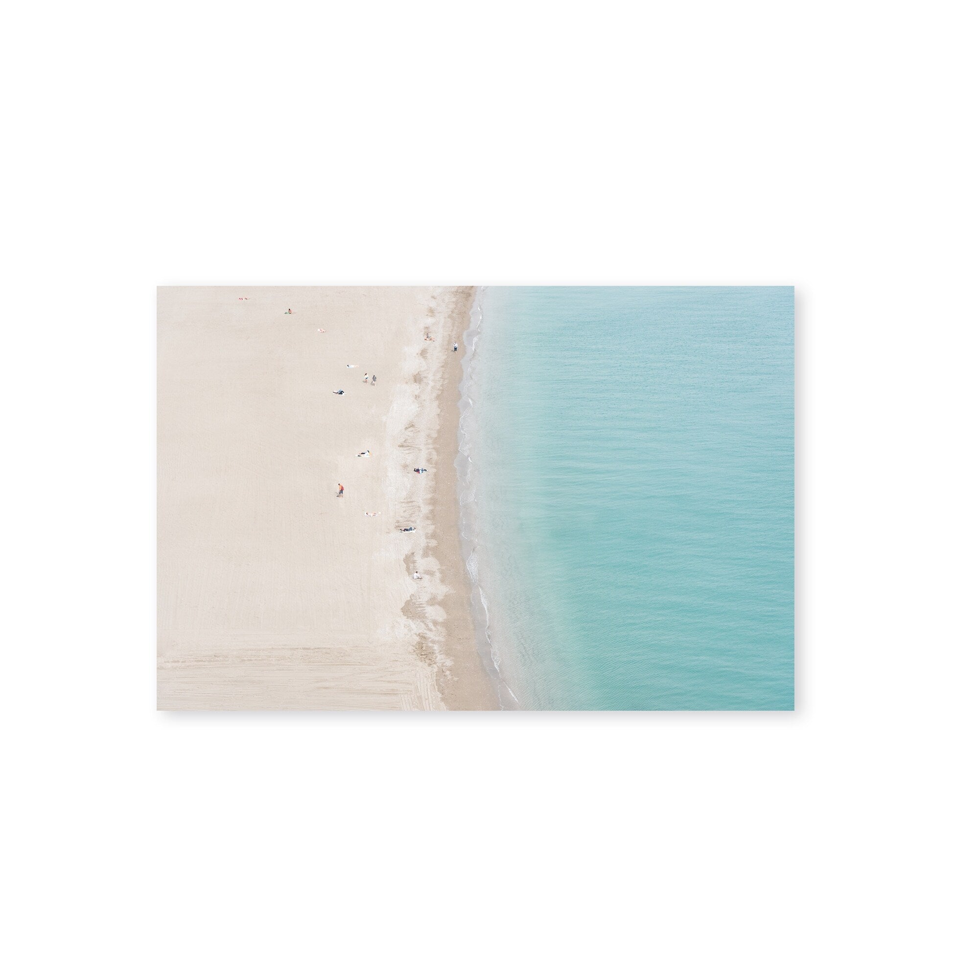 Beach Life Italy Framed Textured Wall Art - Coastal Decor for Living Room, Bedroom & Office | Nautical Home Accent