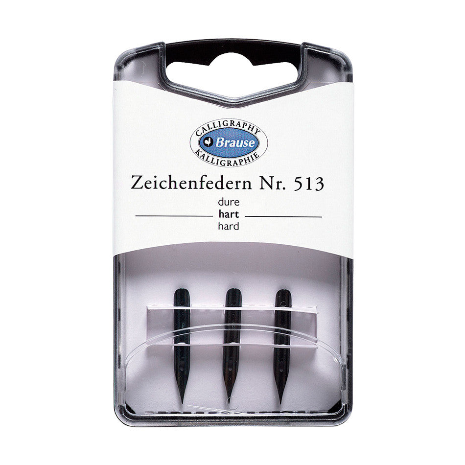 Brause Calligraphy Nib Set of 3 - Professional Drawing and Hand Lettering Pen Nibs for Artists, Beginners - Perfect for Wedding Invitations, Scrapbooking & Art Projects