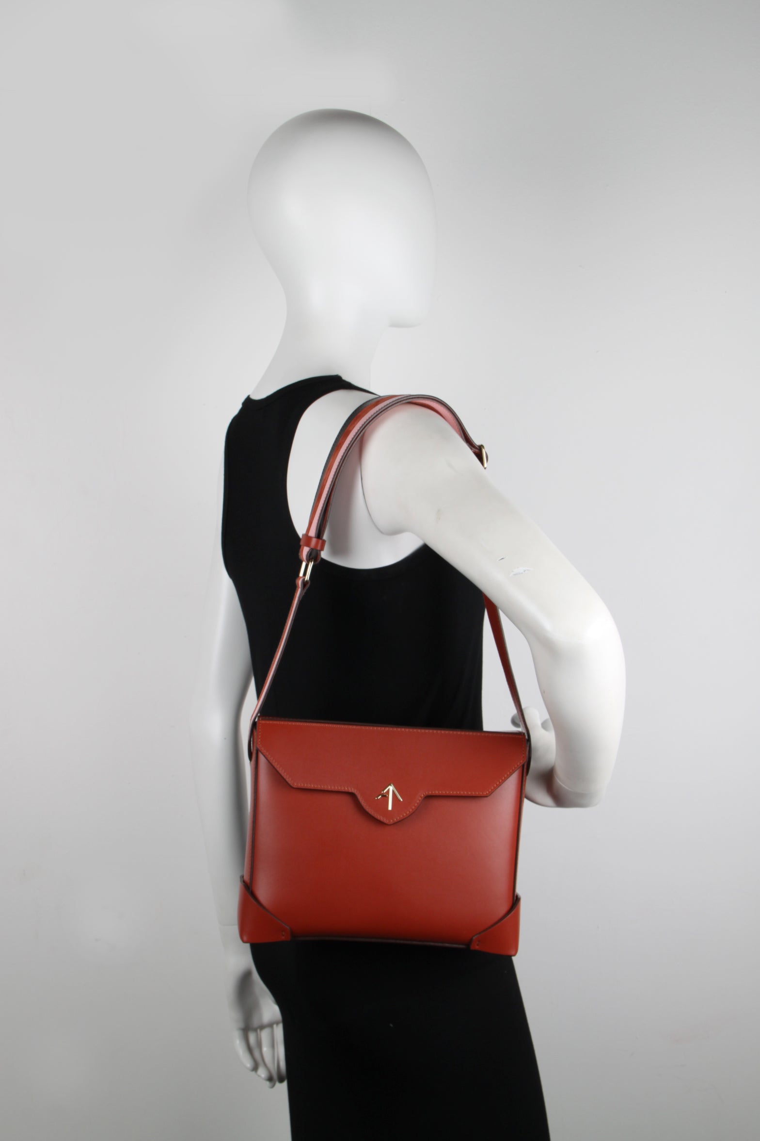 Stylish Red Leather Bold Satchel Handbag for Women - Perfect for Work, Travel & Everyday Use