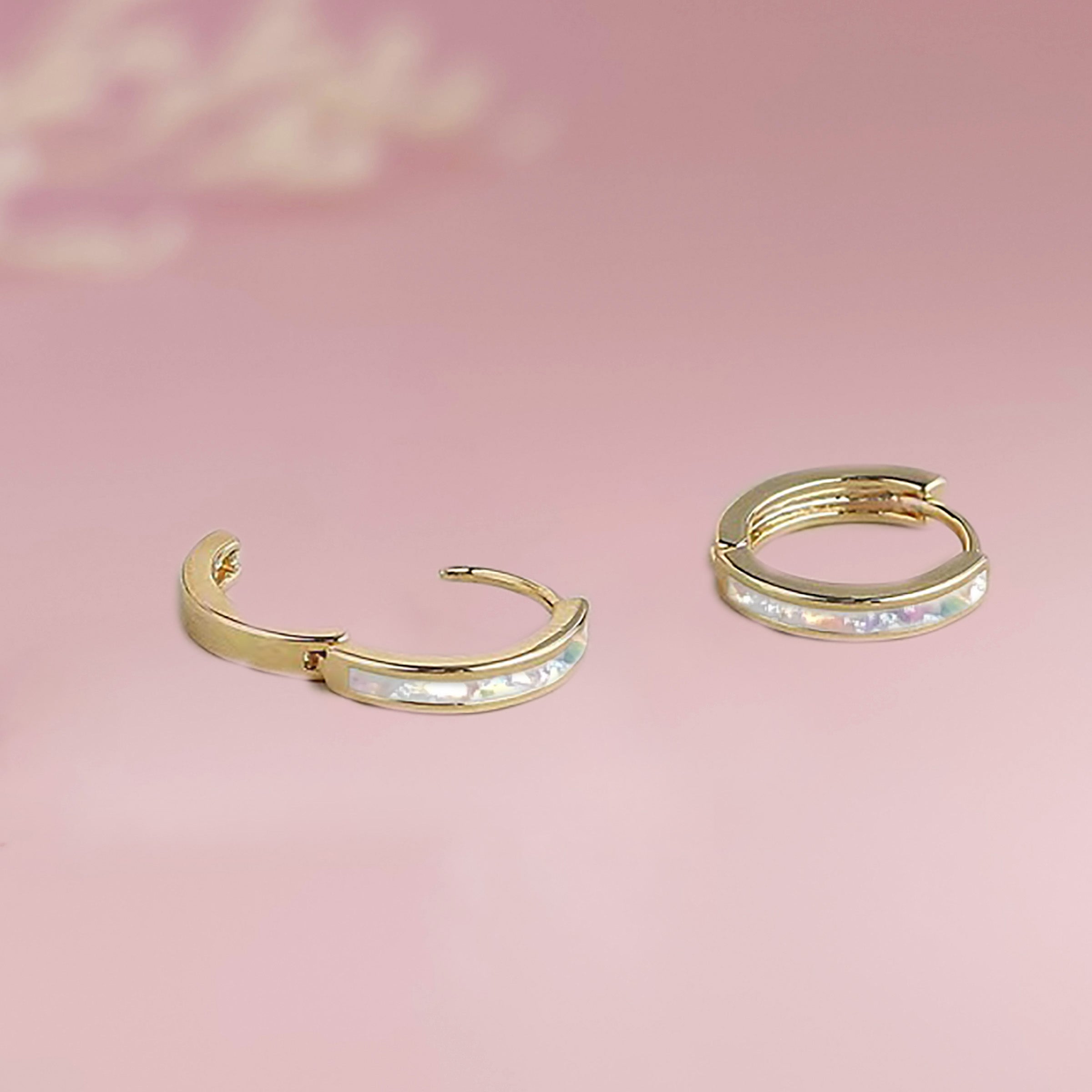 Classic Band Ashes Earrings - Elegant Memorial Jewelry for Loved Ones | Perfect for Remembrance, Sympathy Gifts & Everyday Wear
