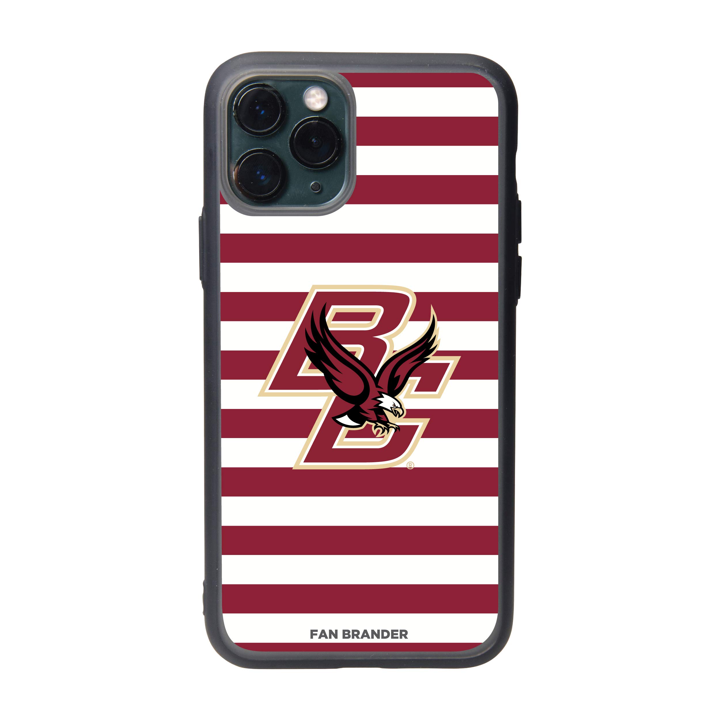 NCAA Fan Brander Phone Case with Stripes Design - Durable Protective Cover for iPhone & Samsung - Perfect for Game Day, School Spirit & Everyday Use