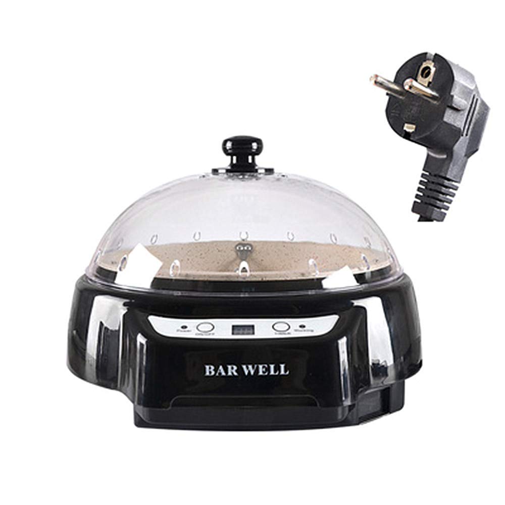 Premium Smart Electric Coffee Roaster & Grinder Machine - 220V Home Use for Coffee Beans, Peanuts, Dried Fruits & Seeds - Perfect for Coffee Shops, Home Brewing & Gourmet Snack Preparation (Black)