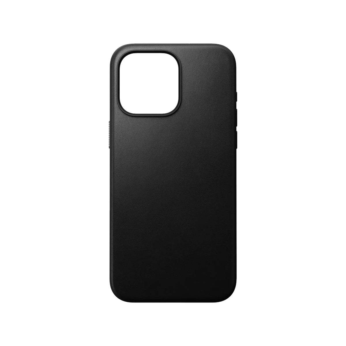 Premium Nomad Genuine Leather Case for iPhone 15 Pro Max - Slim Protective Black Cover with Drop Protection | Perfect for Business Professionals & Outdoor Enthusiasts