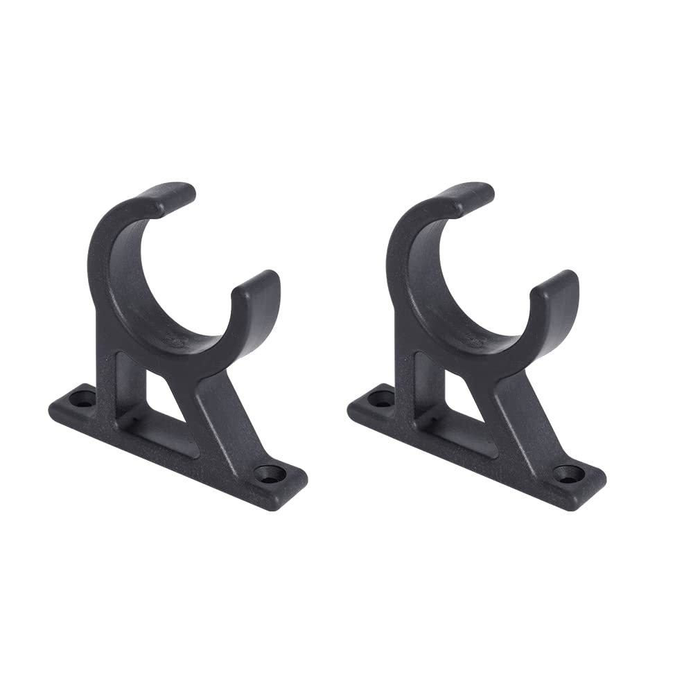White Water AM-CLIP16-2PK Boat Ladder Storage Clips - 2 Pack, Paddle Holder Clips, Pole Light Clips for Tubes up to 1.63