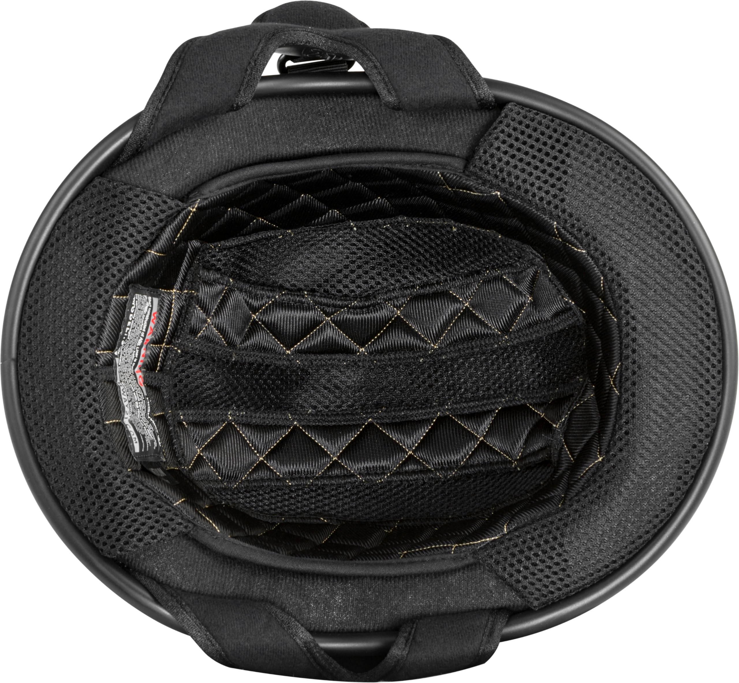 HIGHWAY 21 0.357 Motorcycle Half Helmet - DOT Approved ABS Shell, Dual D-Ring Chin Strap for Safety - Black Motorcycle Helmet for Men & Women - Perfect for Cruiser, Chopper & Street Bike Riders