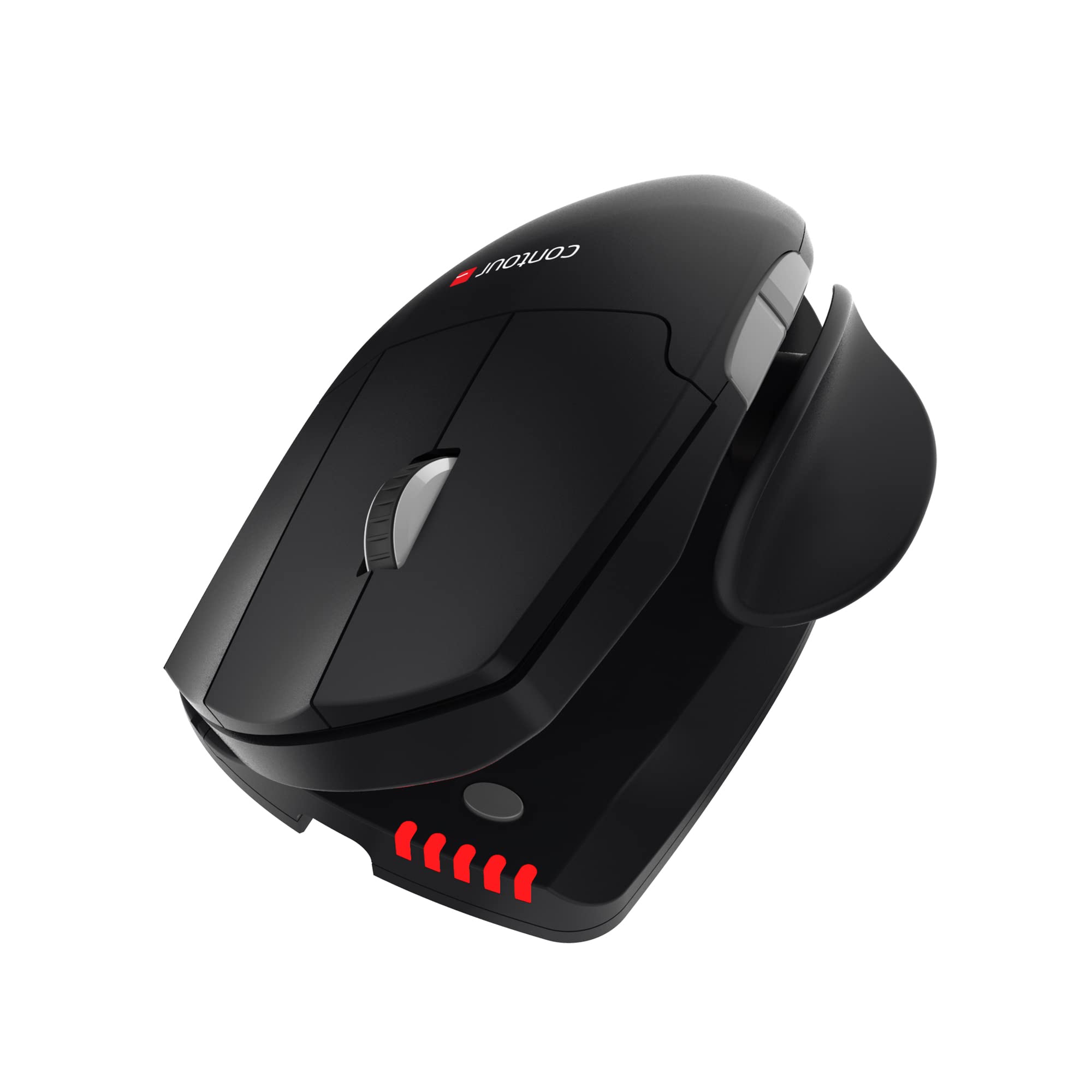 Contour Design Unimouse Wireless Ergonomic Mouse - Adjustable 2.4GHz Computer Mouse for Laptop & Desktop (Mac/PC, Right-Hand) | Perfect for Office Work, Gaming & Long-Term Computer Use