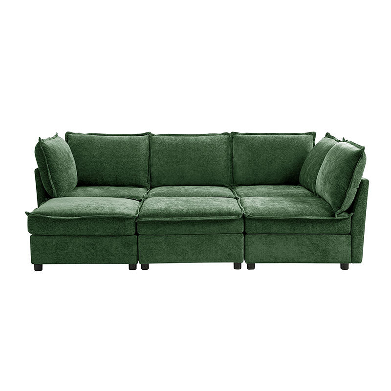 Harmetrix Oversized Soft Sectional Couch with Storage | Modern L-Shaped Sofa Bed with Hidden Compartment | Perfect for Living Room, Family Room & Small Spaces