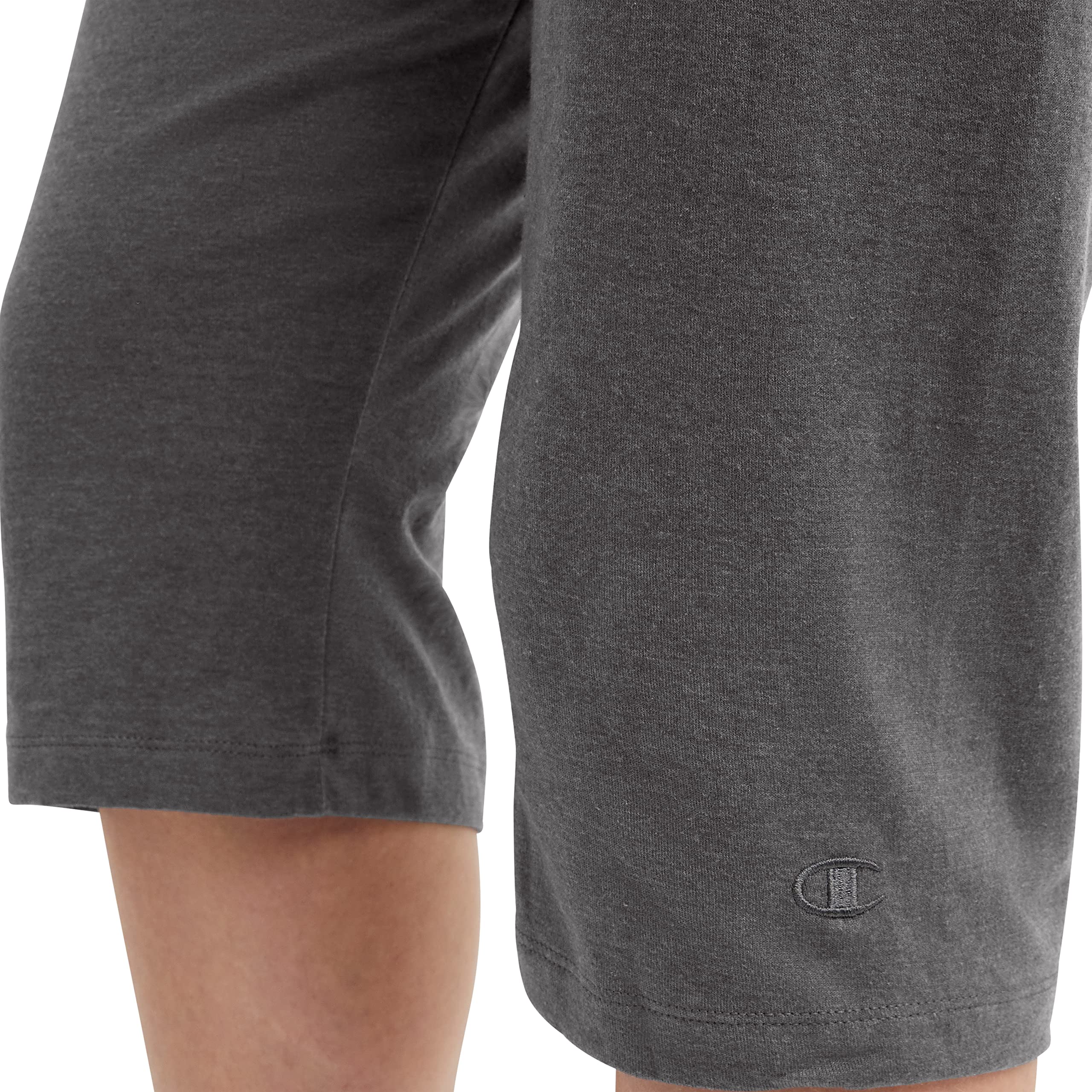 Champion Women's Lightweight Jersey Knit Capri Pants - Comfortable Lounge Cropped Pants for Casual Wear, Yoga & Home Relaxation