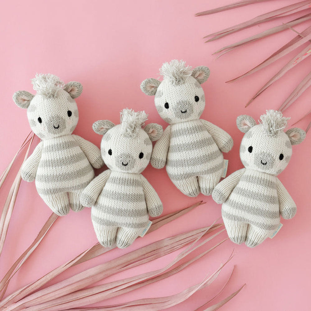 Cuddle Kind Baby Zebra Plush Toy - Soft Stuffed Animal for Kids, Perfect for Cuddling, Gifts, and Nursery Decor | Ideal for Bedtime, Playtime, and Comfort