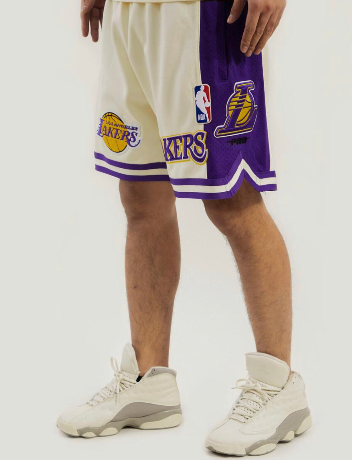 Los Angeles Lakers Retro Classic Dk 2.0 Basketball Shorts - Pro Standard NBA Jersey Shorts for Men (BLL356001) - Perfect for Game Day, Workouts & Casual Wear