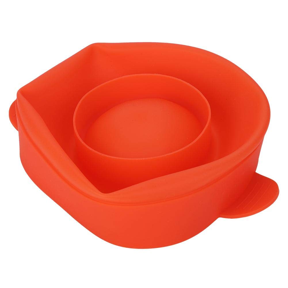 TOPINCN Collapsible Silicone Microwave Popcorn Popper with Handle & Lid - BPA-Free Popcorn Maker Bowl for Microwave or Oven (Red) - Perfect for Movie Nights, Snack Time & Family Gatherings