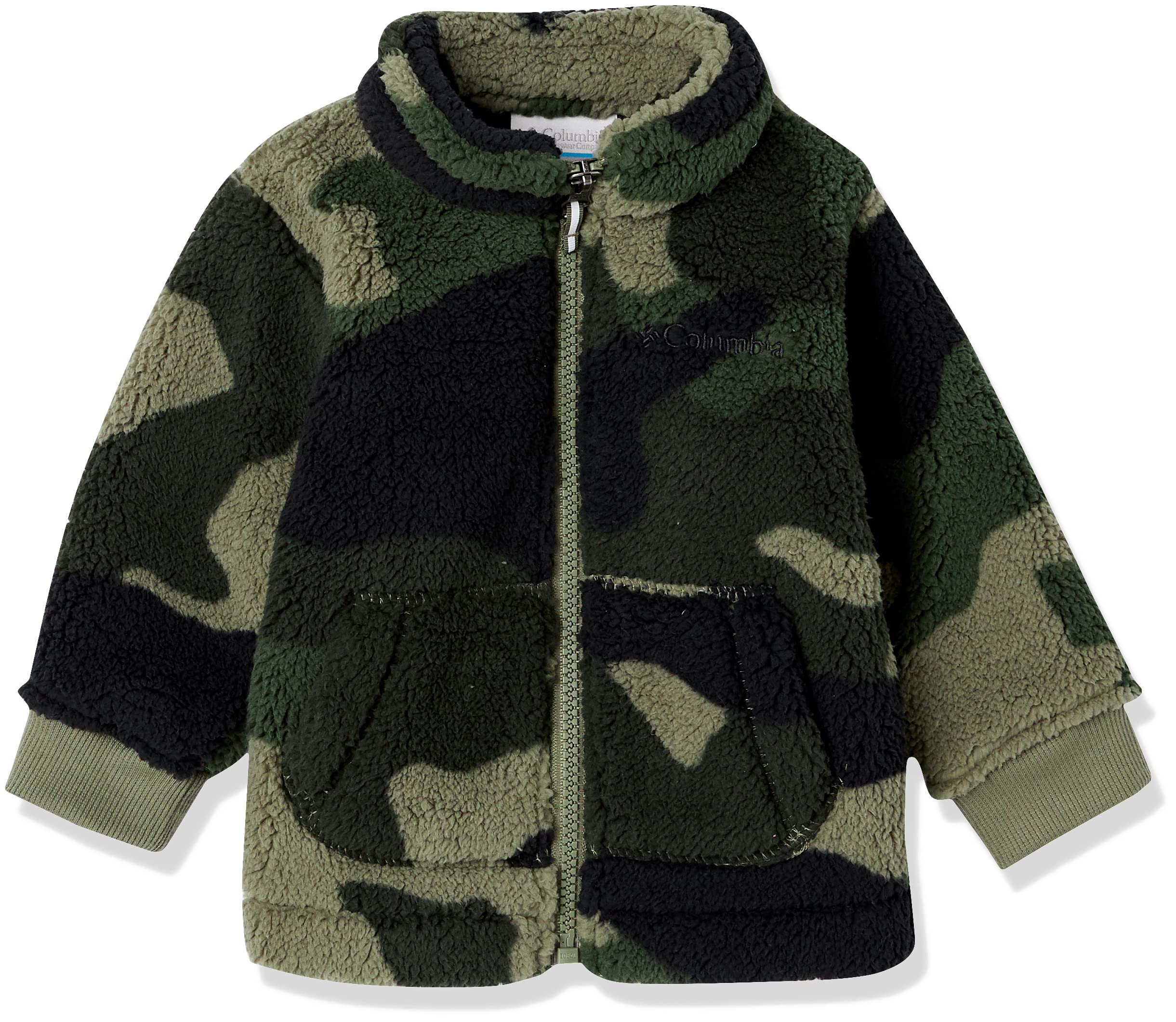 Columbia Unisex Baby Rugged Ridge II Sherpa Full Zip Jacket - Warm Fleece-Lined Winter Coat for Infants & Toddlers - Perfect for Outdoor Adventures, Park Visits, and Cold Weather Playtime