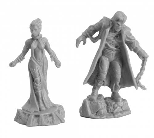Graveflesh Servants 25mm Heroic Scale Miniature Figures - Undead Fantasy Tabletop RPG Miniatures for D&D, Pathfinder & Wargaming Scenes