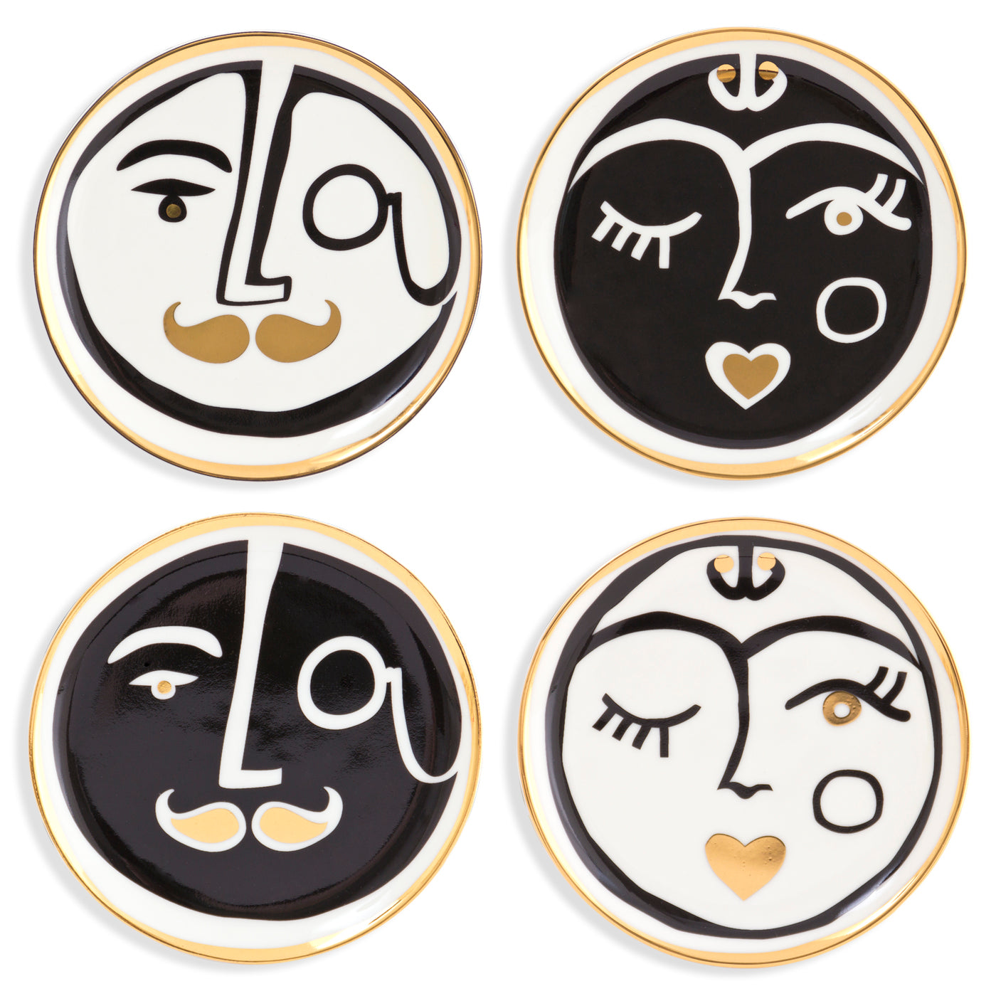 Premium Cork Coasters Set of 6 - Absorbent & Durable Drink Coasters for Home, Office or Bar - Protect Tables from Stains & Heat - Ideal for Coffee, Wine & Cocktail Parties