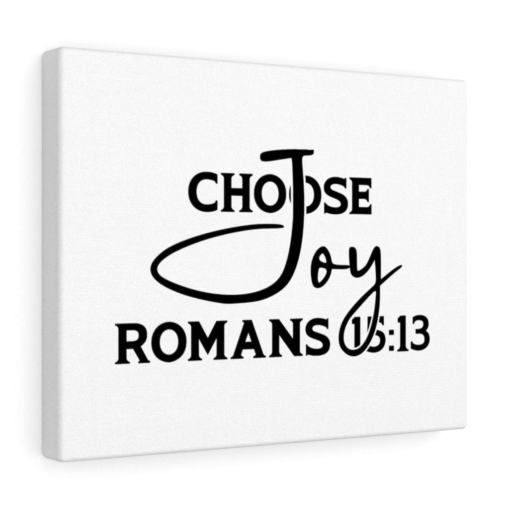 Choose Joy Romans 15:13 Christian Wall Art - Bible Verse Print Ready to Hang - Inspirational Scripture Home Decor for Living Room, Bedroom & Office