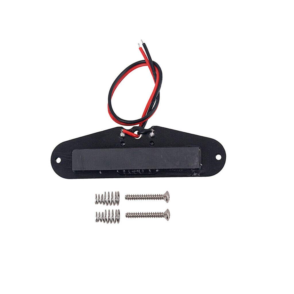Single Coil Guitar Pickup for Electric Guitar - Middle Position, 50mm Pole Spacing | Replacement Part for Guitar Repair & Upgrade | Perfect for Blues, Rock & Metal Music