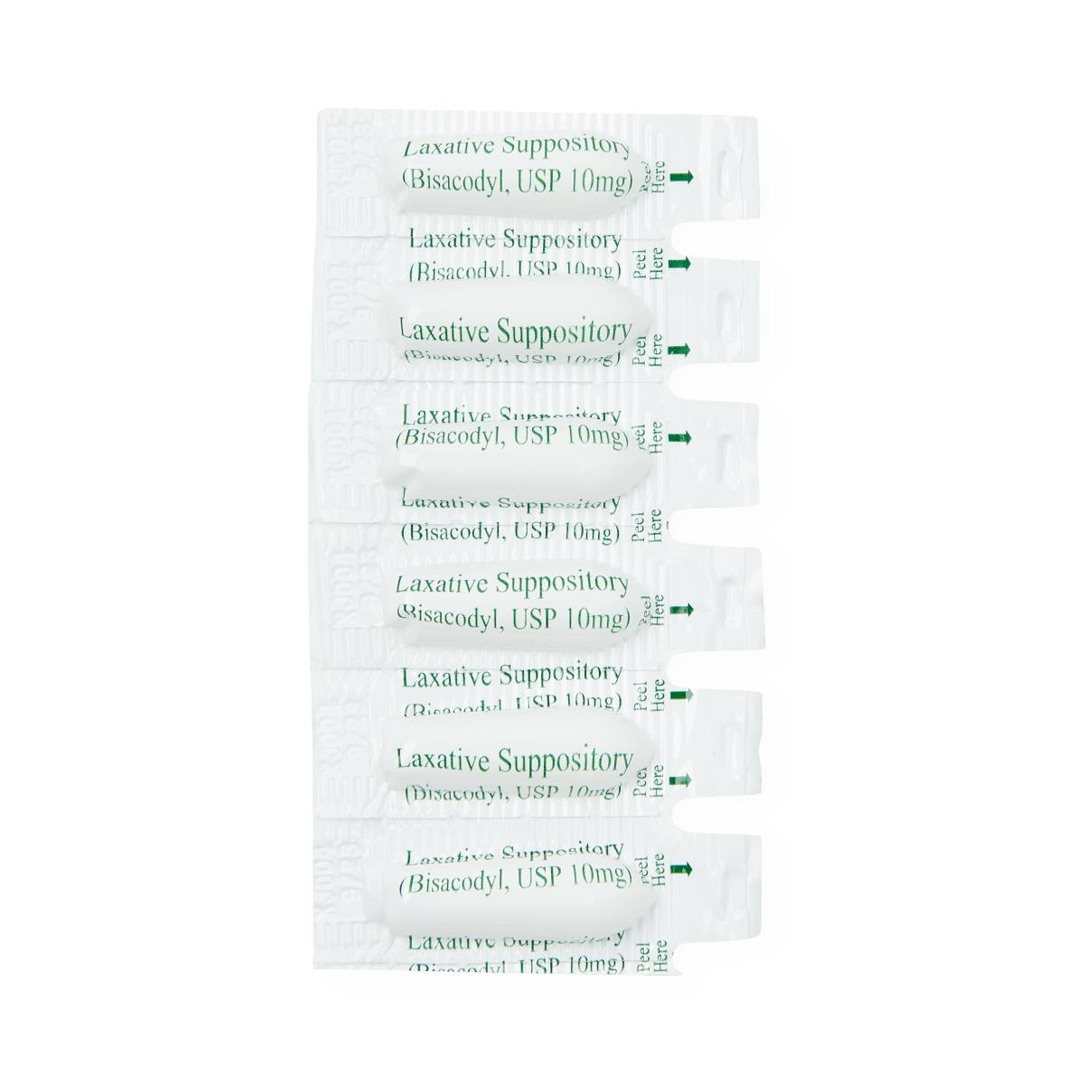 Bisacodyl Suppositories 5mg - Fast-Acting Constipation Relief for Adults & Kids - Gentle Laxative for Occasional Use - Home & Travel Essential