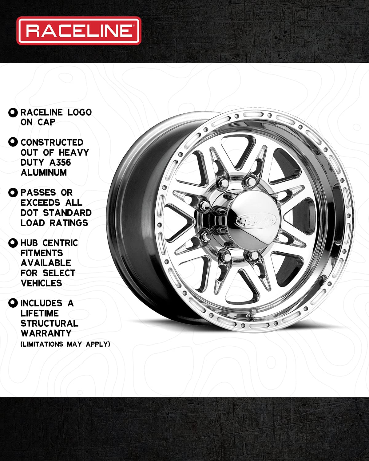 Raceline Wheels 888 Renegade 17x9