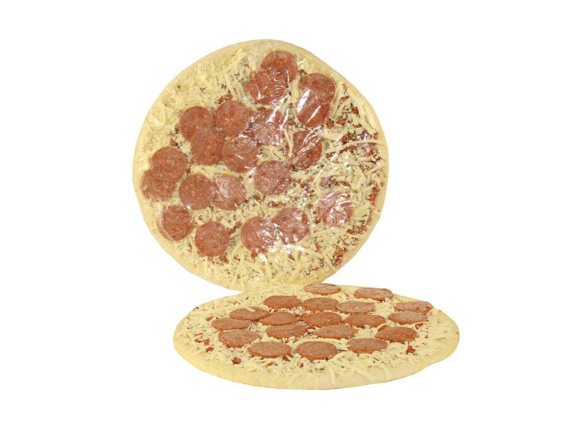 Bellarico Rising Crust Pepperoni Pizza - 12 Inch Frozen Pizza (Pack of 12) | Perfect for Parties, Game Nights & Quick Family Meals