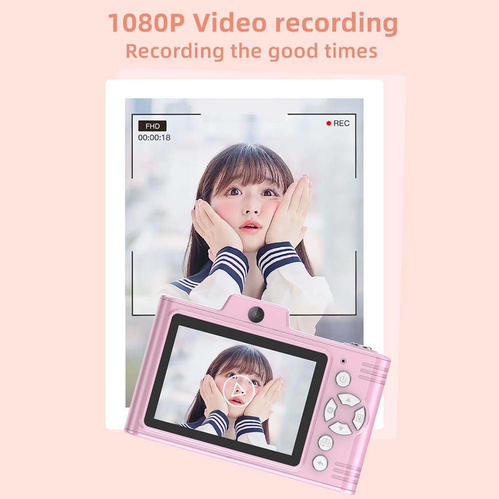 Andoer 1080P 48MP Digital Camera with 8X Zoom & 2.8