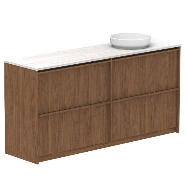 ADP Eli Floor Standing Vanity - Modern Bathroom Vanity with Sink & Storage | Perfect for Small Bathrooms, Powder Rooms & Master Bath Suites