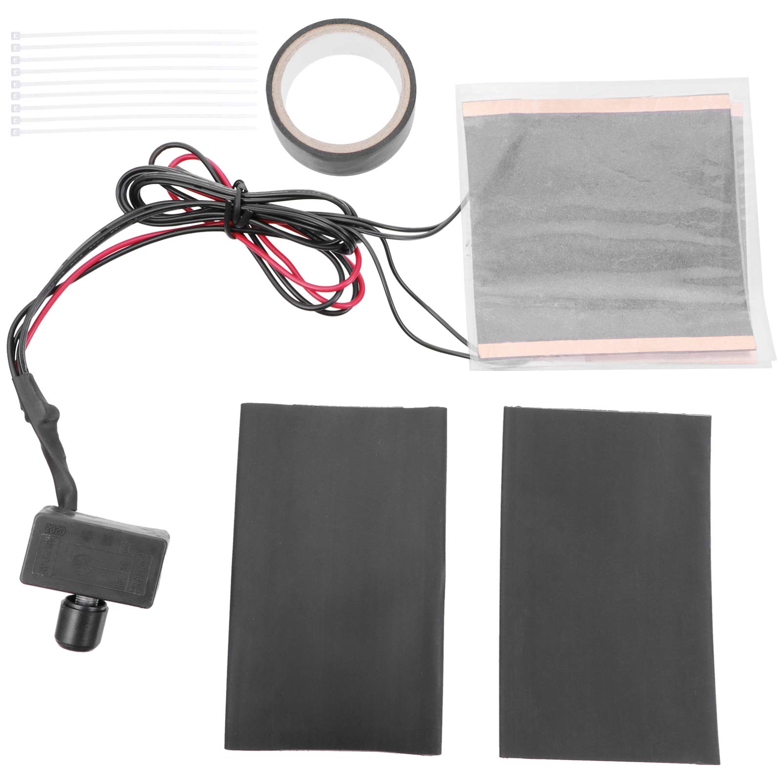 12V Motorcycle Heated Grips - Handlebar Warmer for Cold Rides