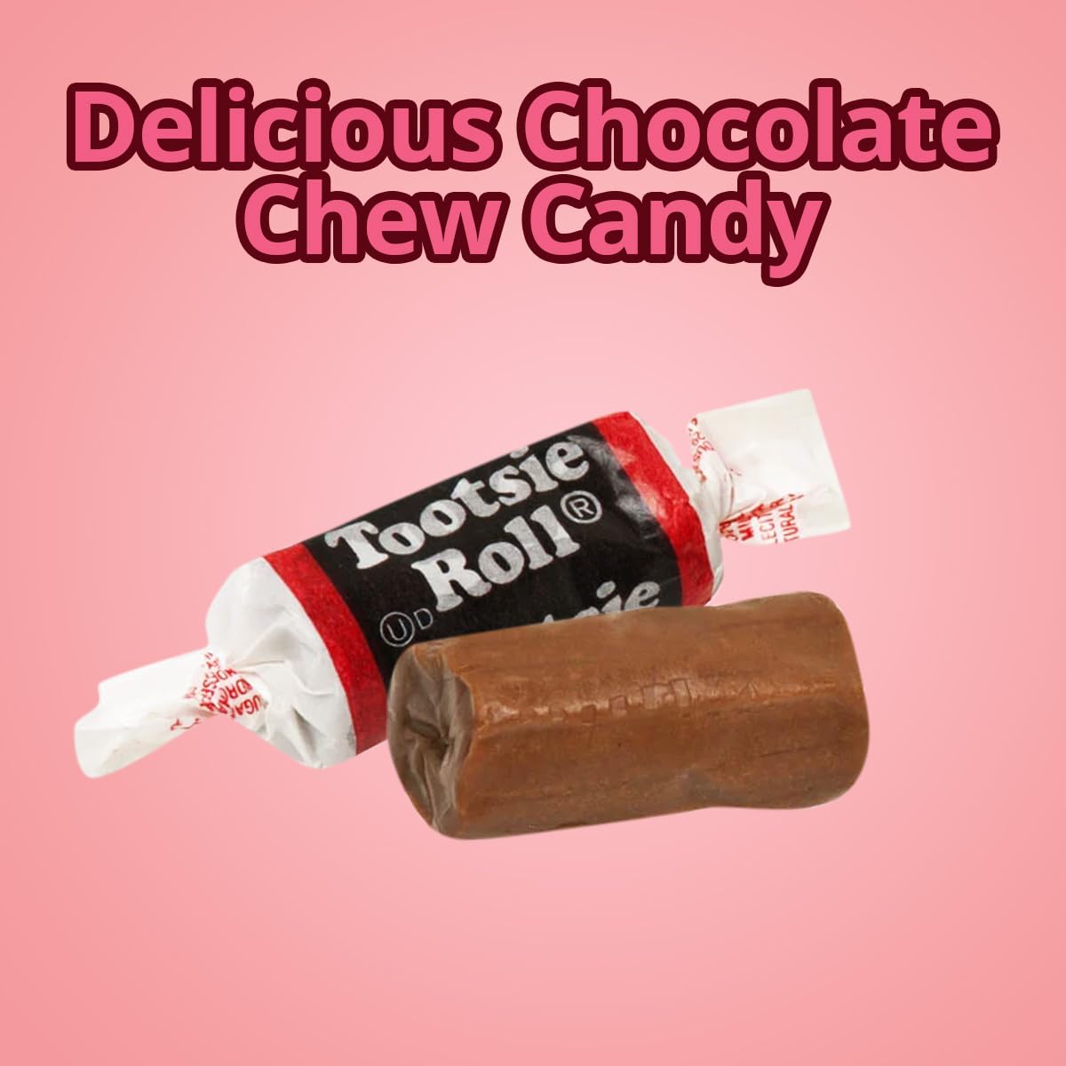 Tootsie Roll Midgees Chewy Chocolate Candy - Individually Wrapped Gluten Free Bulk Candy for Kids, Parties & Holidays - Perfect for Snacking, Sharing with Friends & Family, Halloween Treats, Christmas Stocking Stuffers & Birthday Party Favors (5 LB)