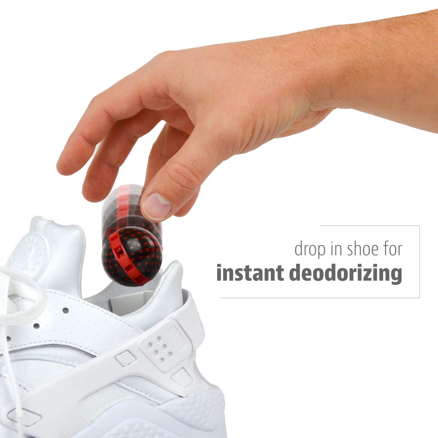 **Odor-Fighting Shoe Fresheners for Sneakers & Gym Bags – Eliminates Bad Smell in Shoes, Lockers & Drawers – Fresh Scent Football Design – 2 Pack for Sports & Travel**