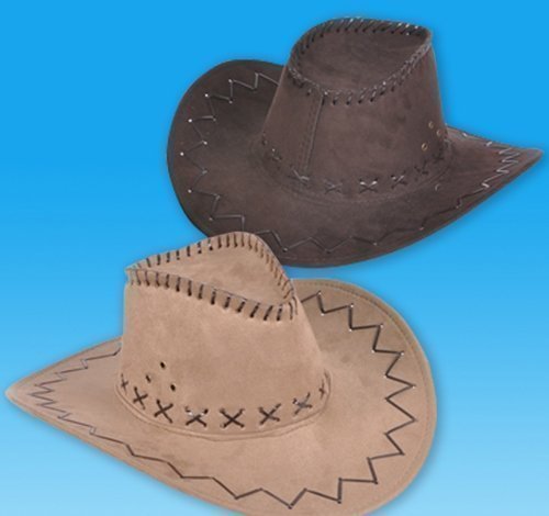 12 Pack Microsuede Cowboy Hats for Men & Women - Soft Western Style Hats for Rodeo, Country Music Festivals, and Outdoor Adventures
