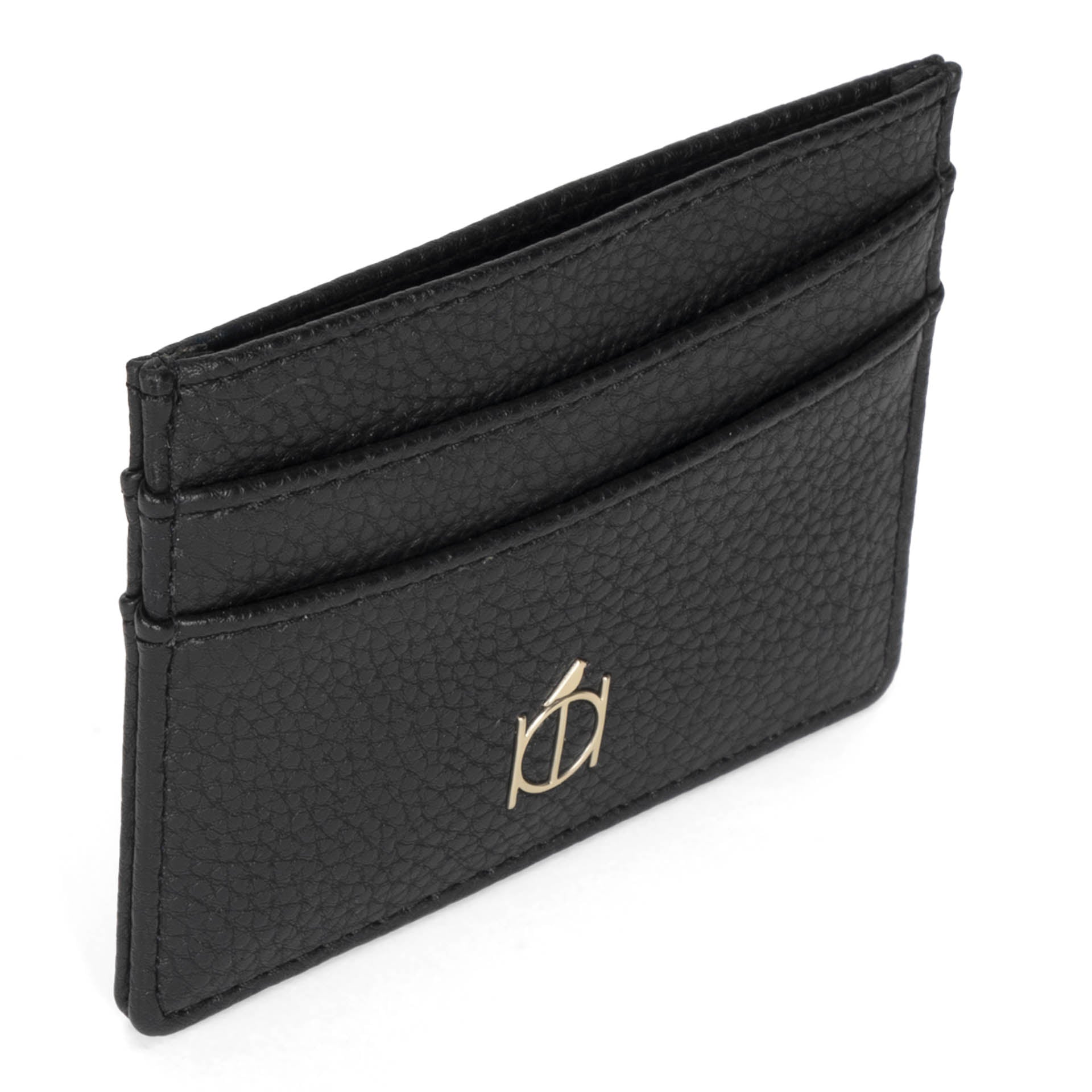 Riona Ashley RFID Blocking Credit Card Holder - Slim Pebbled Leather Wallet for Women - Perfect for Travel, Shopping & Everyday Use