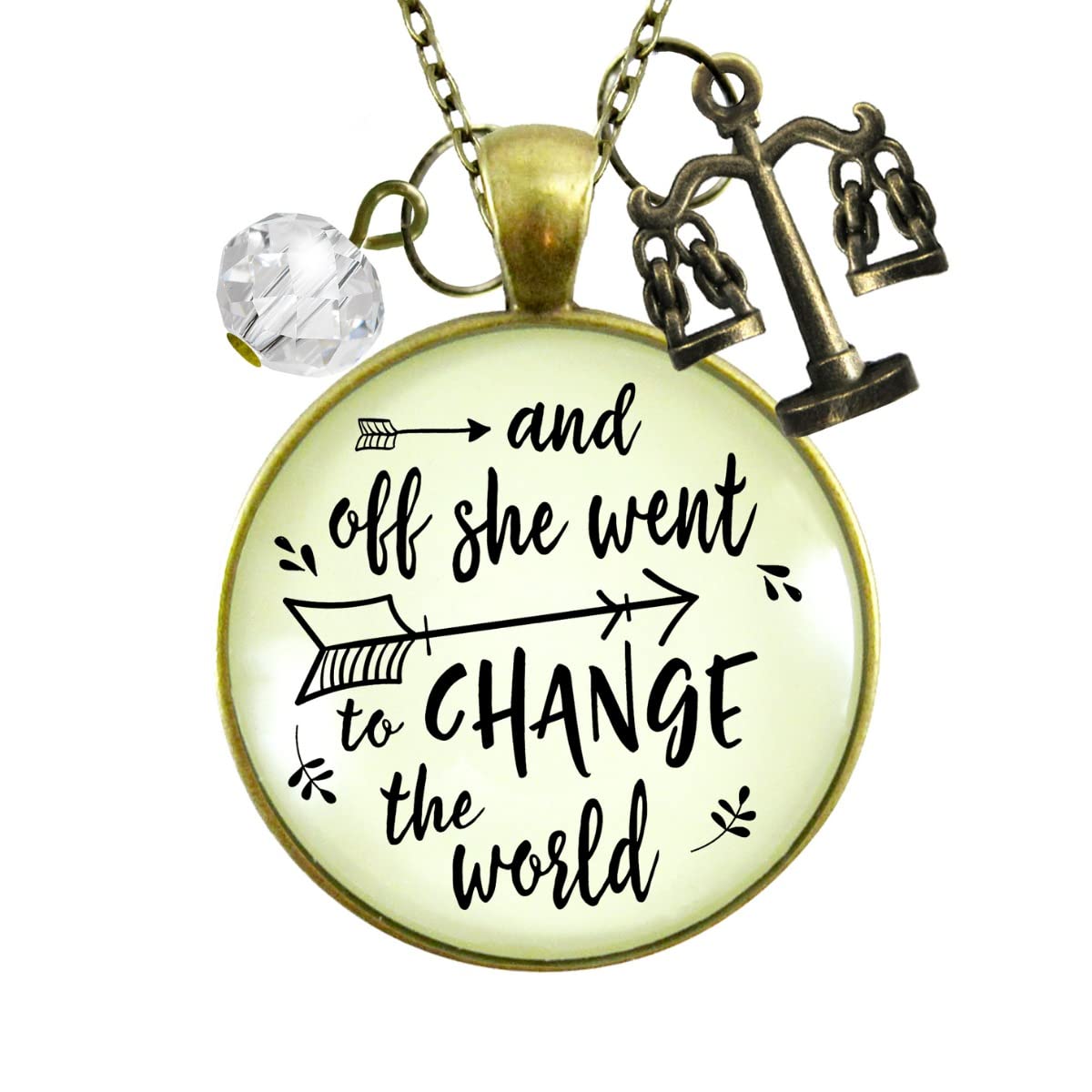 Law School Graduate Necklace - Inspirational Lawyer Jewelry Gift for Women, 24