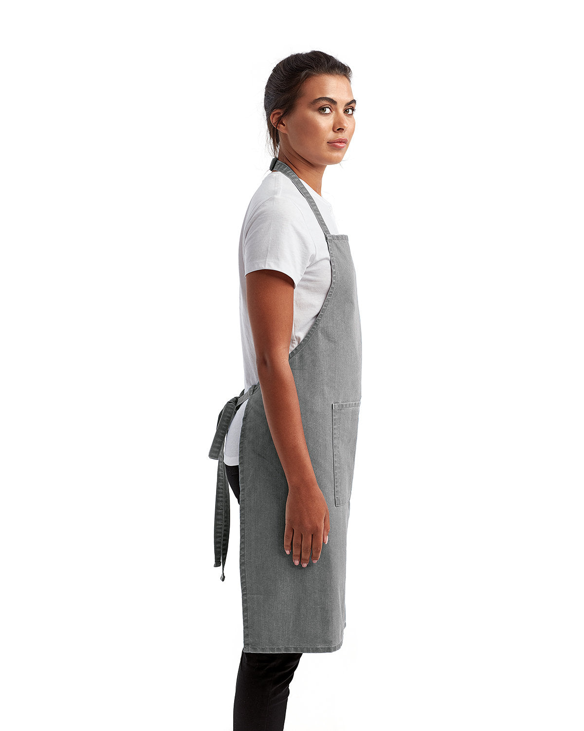 Reprime RP154 Unisex 'Colours' Recycled Bib Apron with Pocket - Eco-Friendly Kitchen & BBQ Apron for Cooking, Gardening, Painting & DIY Crafts