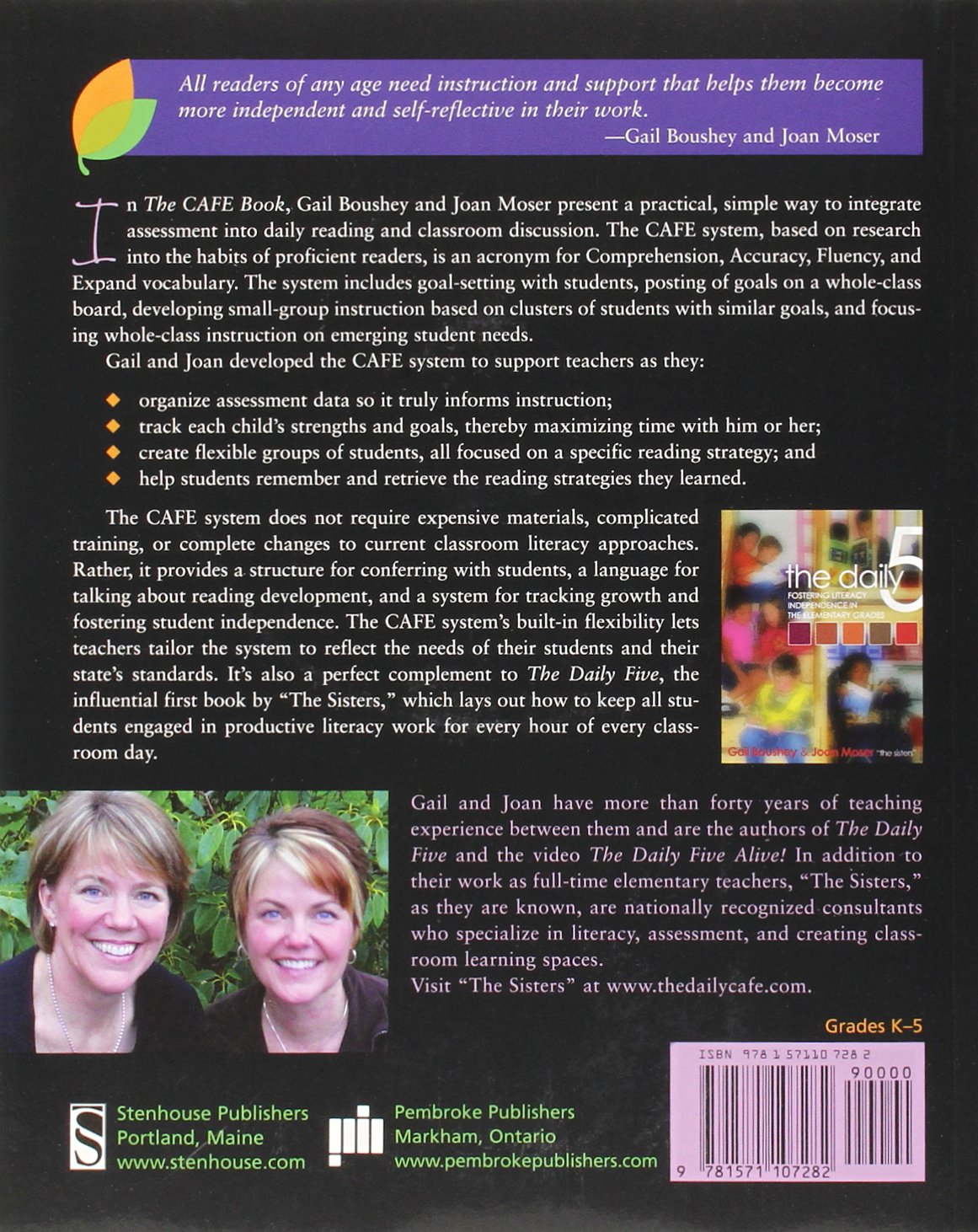 The CAFE Book: Daily Literacy Assessment & Instruction Strategies for Engaging All Students | Classroom Teaching Resource for Elementary Educators