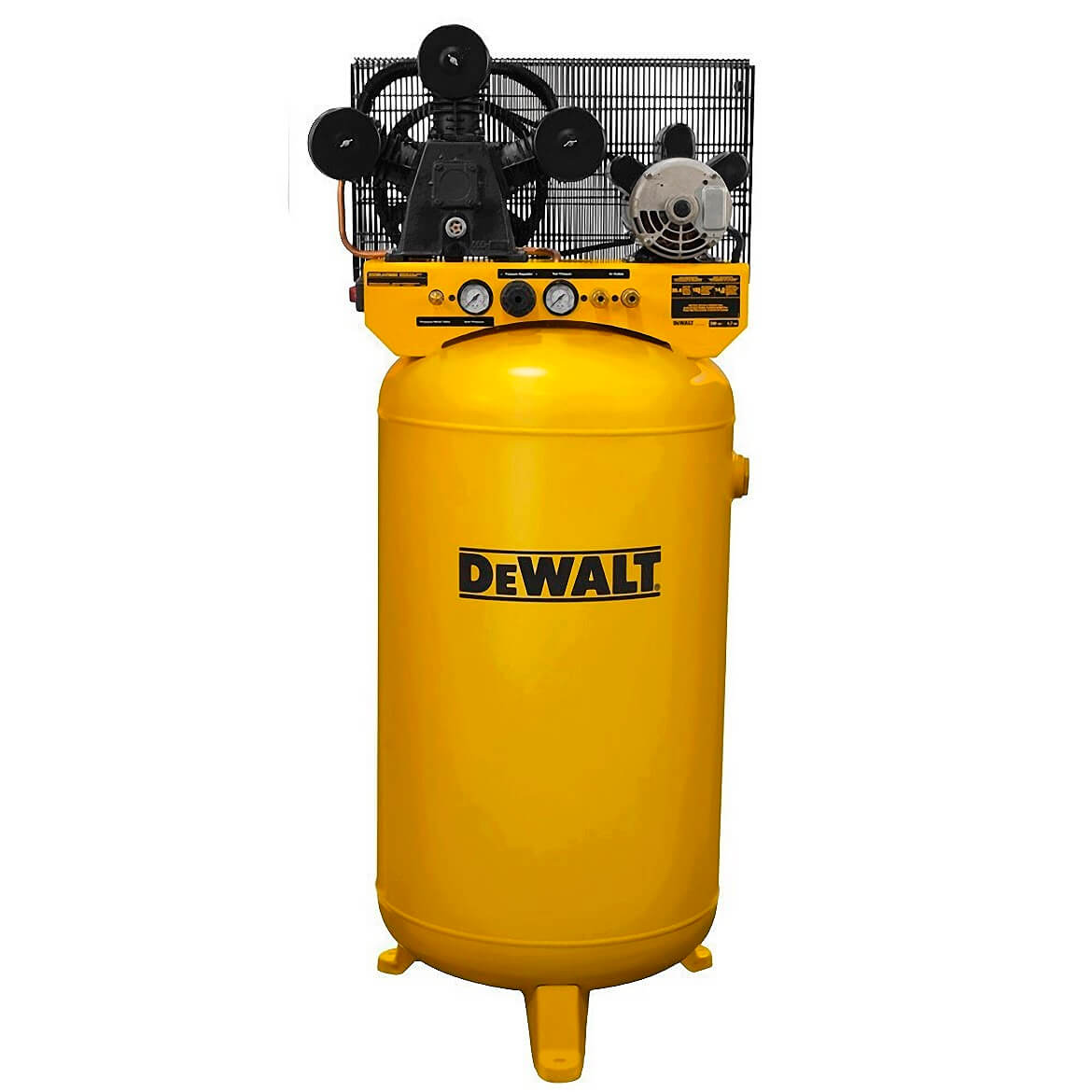 DeWALT DXCMLA4708065 4.7 HP 80 Gallon Single Stage Air Compressor - Powerful Industrial Air Tool for Construction, Woodworking & Automotive Repair