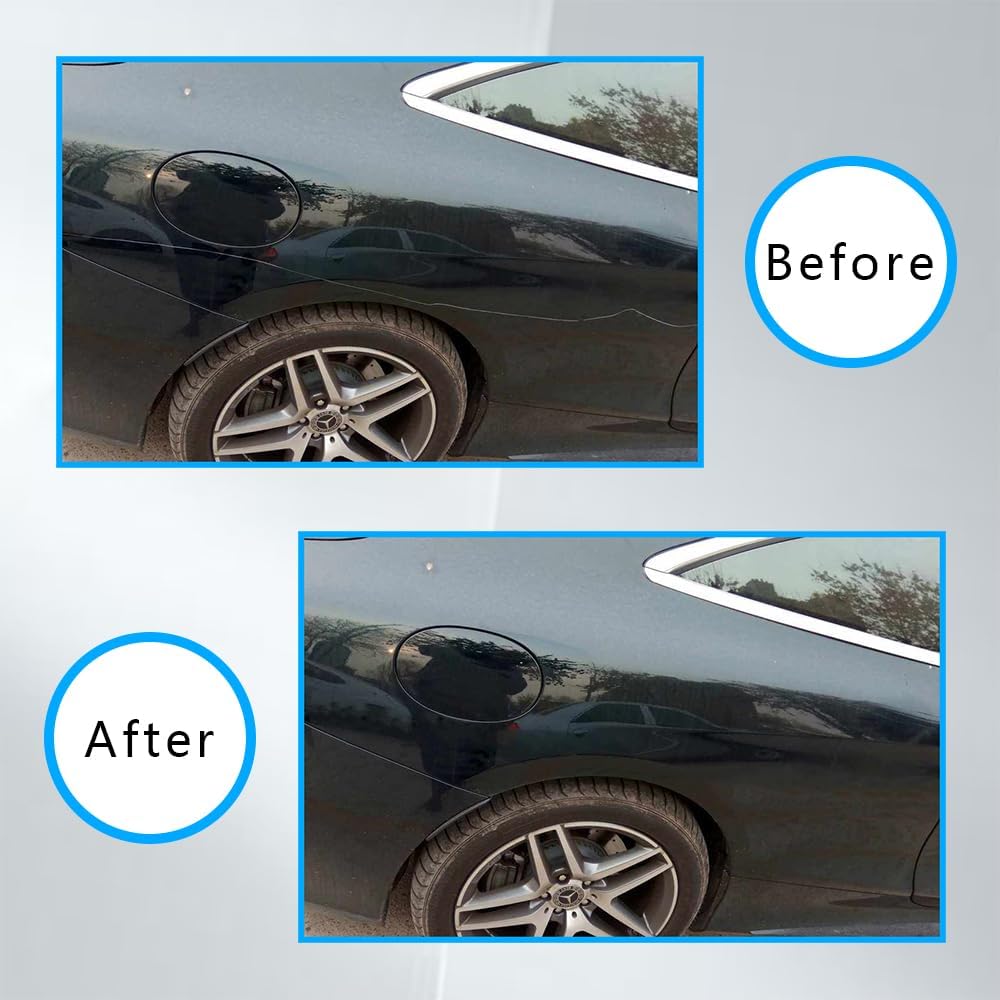Car Touch Up Paint Pen - Quick & Easy Scratch Repair for Most Vehicles | Two-in-One Automotive Scratch Remover | Perfect for DIY Car Paint Repair at Home or On-the-Go