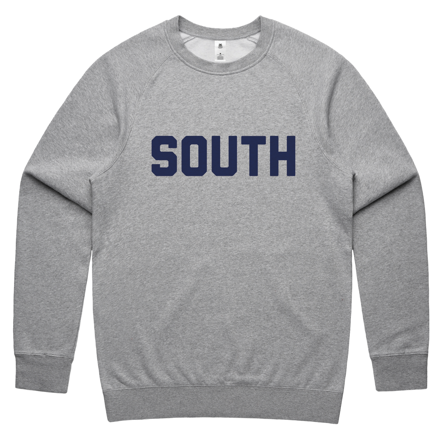 Original South Sweatshirt for Men & Women - Soft Heather Gray Pullover Hoodie - Casual Streetwear for Everyday Comfort & Style - Perfect for College, Gym, and Weekend Outings