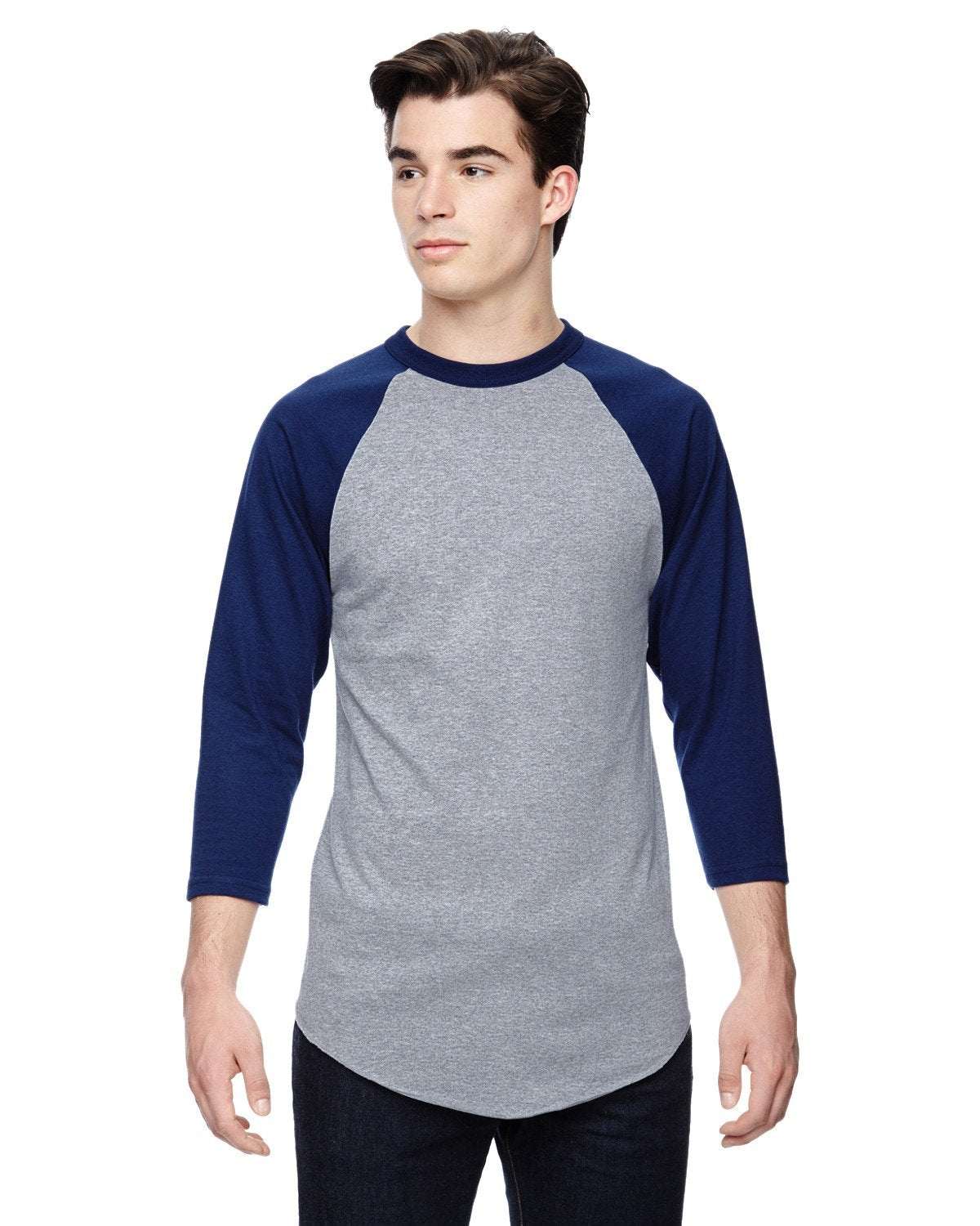 Augusta Sportswear AG4420 Adult 3/4 Sleeve Baseball Jersey - Comfortable & Breathable Team Uniform for Baseball, Softball & Sports Fans - Perfect for Games, Practice & Fan Events