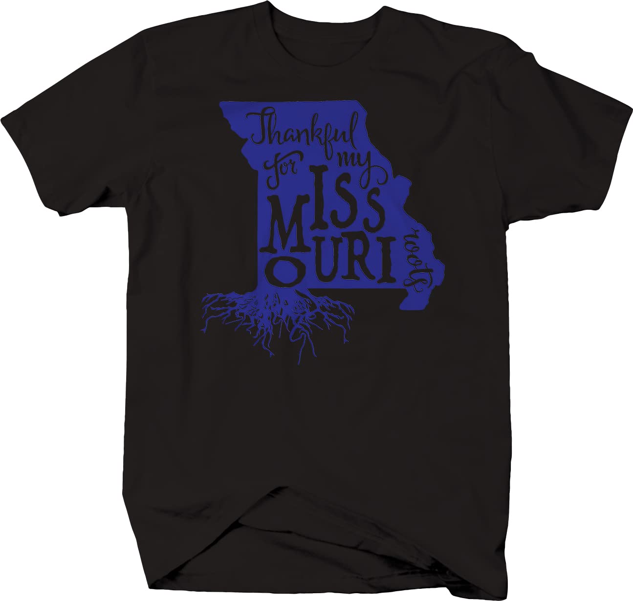 Missouri Home Roots Men's T-Shirts - Comfortable Cotton Tees for Casual Wear, Outdoor Activities & Everyday Use