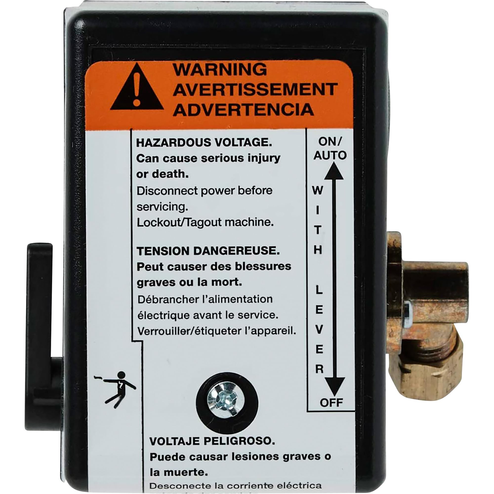 Ingersoll Rand Pressure Switch 23474661-R - Heavy Duty Air Compressor Switch for Industrial & Home Use
