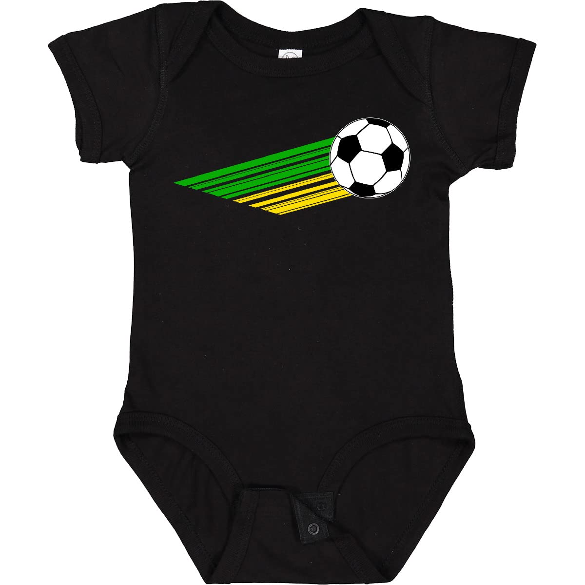 **Inktastic Green and Yellow Soccer Baby Bodysuit - Soft Infant Onesie for Boys & Girls | Cute Soccer-Themed Newborn Gift & Game Day Outfit | Perfect for Match Days, Birthday Parties & Baby Showers | Ideal for Sports Photoshoots, Holiday Celebrations & Soccer Fan Gifts | Great for Newborns, Toddlers & Soccer-Loving Families | Best for Game Day, Team Spirit & Family Events | Perfect for Soccer Games, Playdates & Family Photos | Ideal for Soccer Fans, Baby Shower Gifts & Family Matching Outfits**