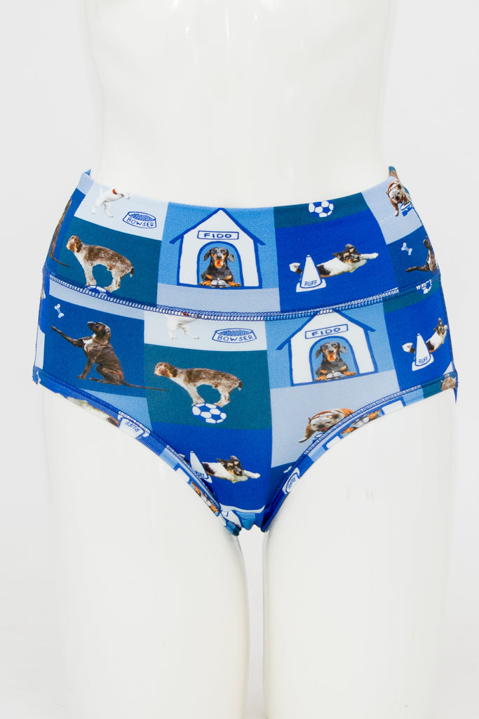 La Gaunche Blue Dog Bamboo - Eco-Friendly Bamboo Dog Toy for Chewing & Play - Perfect for Indoor & Outdoor Pet Activities