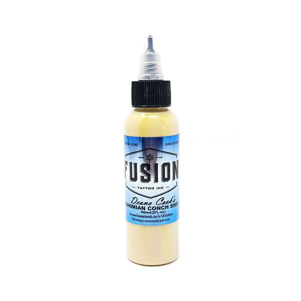 Authentic Fusion Deano Cook Bahamian Conch Shell Ink 1oz - Premium Natural Dye for Art, Tattoos & DIY Crafts