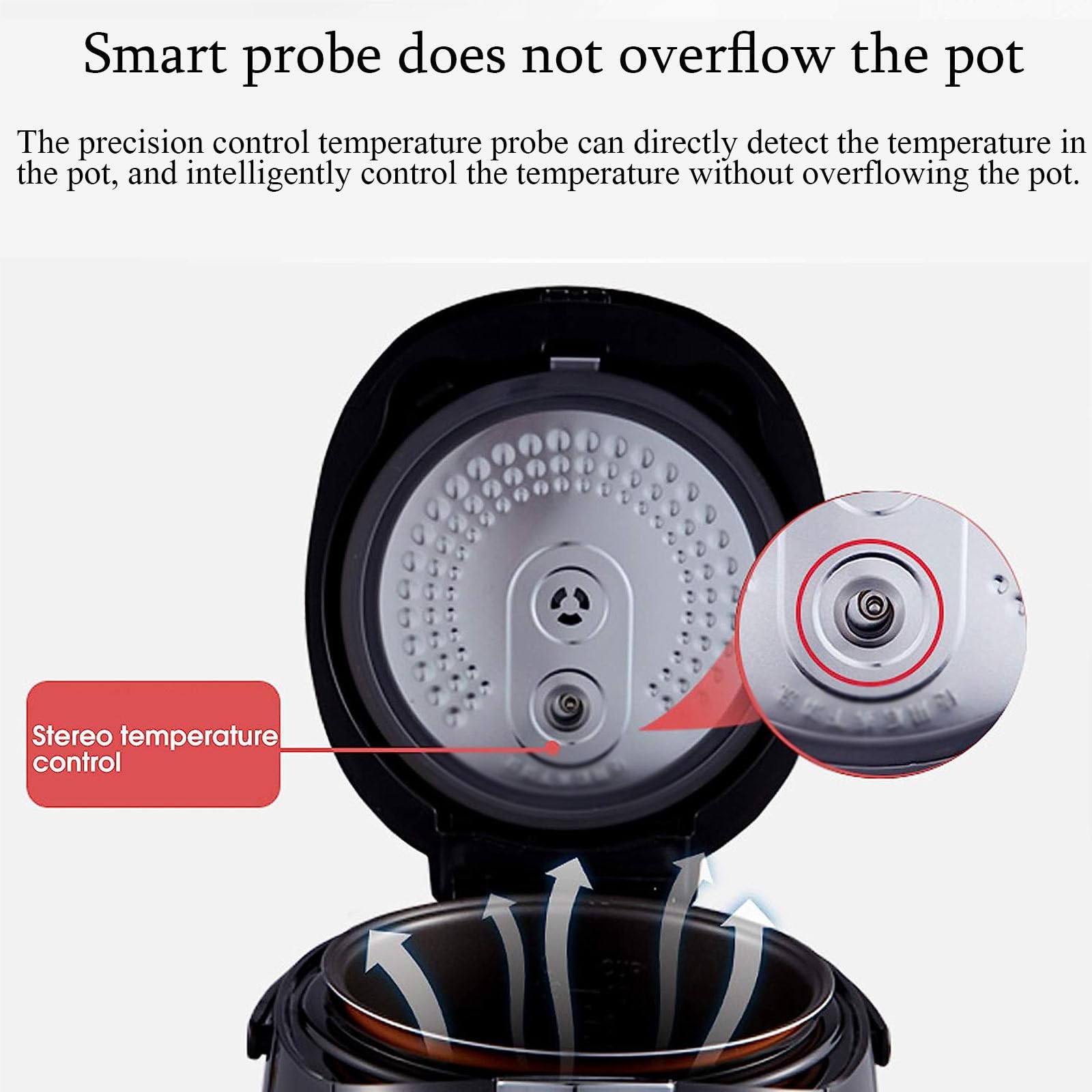 Commercial 5L Fully Automatic Pearl Pot with Touchscreen - Non-Stick Bubble Tea Maker for Tapioca Pearls, Boba, Milk Tea - Perfect for Tea Shops, Cafes & Home Use (220V)