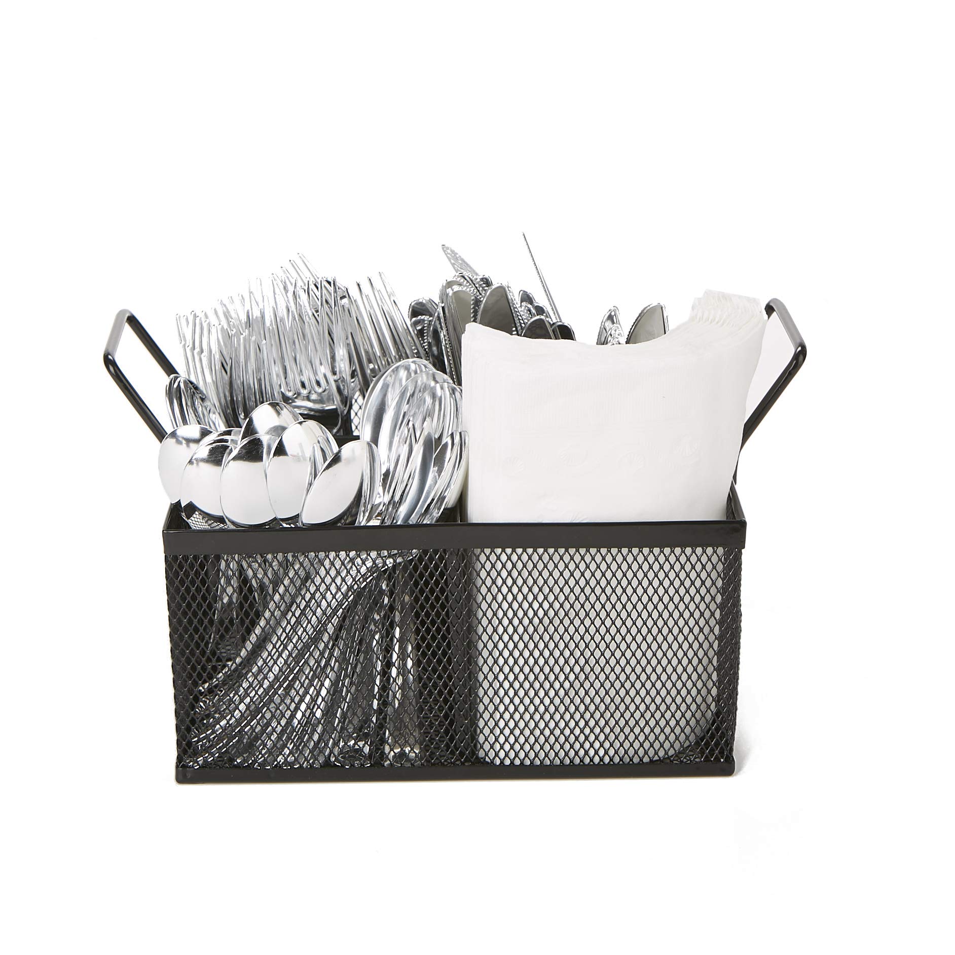 Mind Reader Metal Mesh Utensil Caddy Organizer - 8.5
